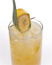 The Leblon And Banana Caipirinha  recipe